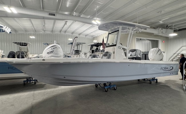 2026 Robalo 246 Cayman Alloy Gray 